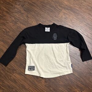 Star Wars Black and Cream Long Sleeve Tee